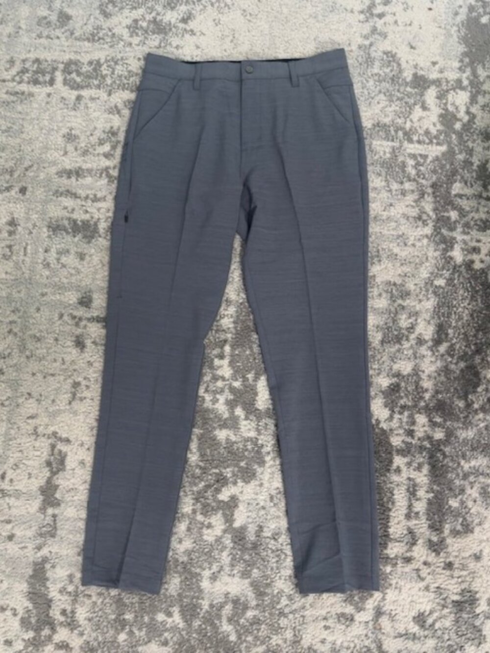 BYLT Basics Men's Kinetic Pant 2.0 Performance Trousers - Iron Grey - 32